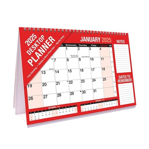 2025 WALL CALENDAR HOME OFFICE, EASY / LARGE / SLIM / MEMO/ 3 MONTH TO VIEW Dg - Picture 9 of 11
