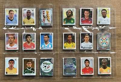 Panini, World Cup South Africa 2010, Complete Sticker Set (loose), 640 Stickers