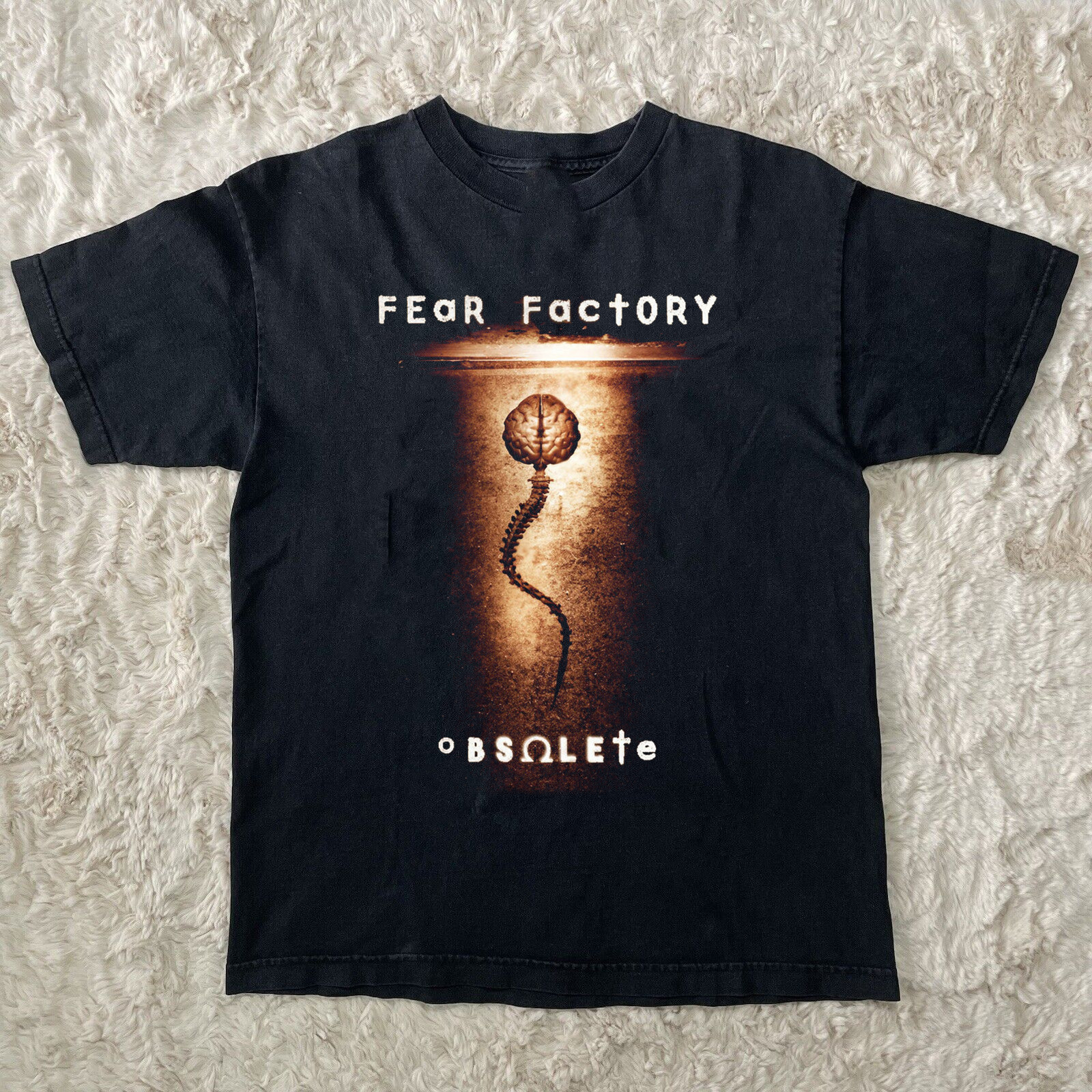 NEW Obsolete - Fear Factory Short Sleeve Black All Size Shirt AL87