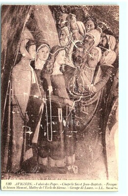S01-7647, *AVIGNON, CHAPELIE SAINT JEAN-BAPTISTE, ***100-YEAR-OLD POSTCARD