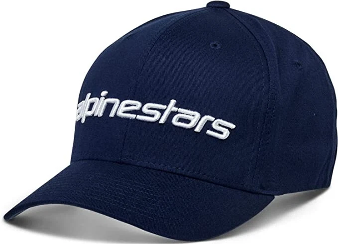 Alpinestars Triple Trucker Hat Cappellino da Baseball Uomo Bianco/Nero/Bianco Taglia Unica