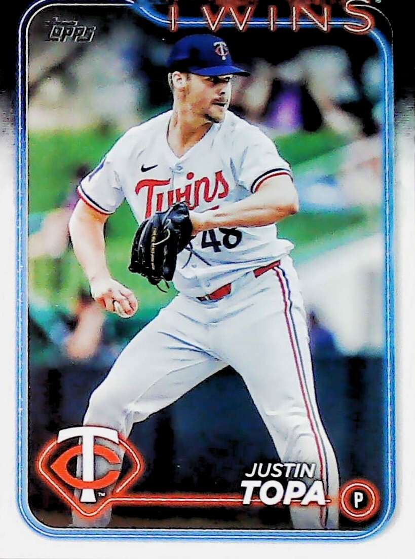 2024 TOPPS UPDATE US47 JUSTIN TOPA MINNESOTA TWINS                     FREE SHIP