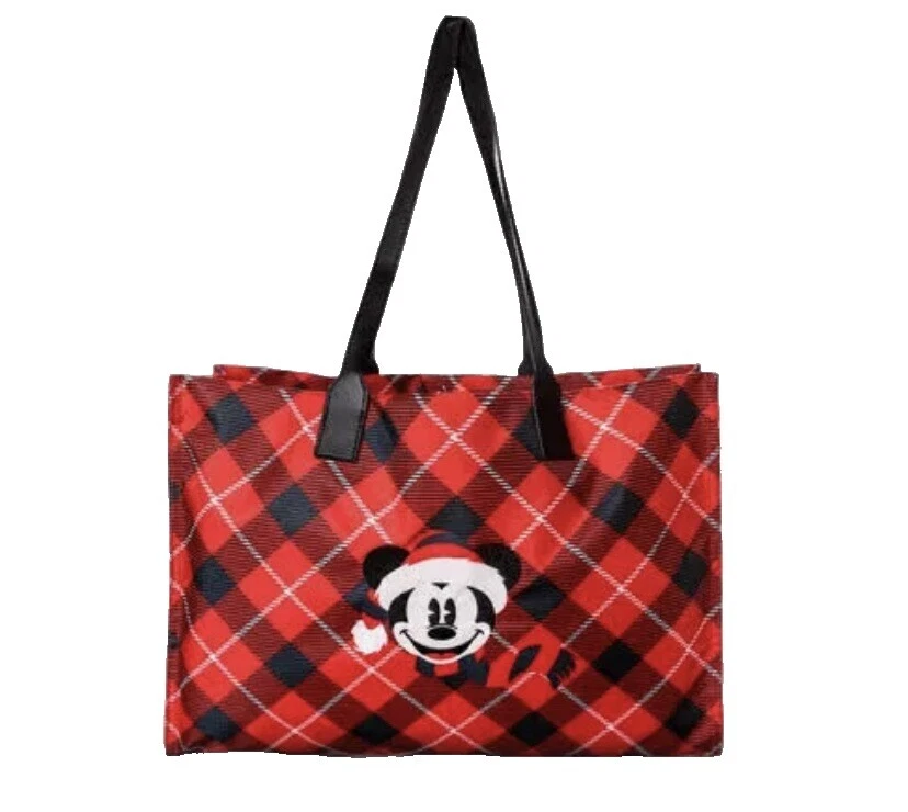 迪士尼格子手提包和女士手提包
