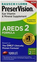 120 Softgels Eye Vitamin And Mineral Supplement, Vision Health Areds 2 Formula on sale 120 Softgels Eye Vitamin And Mineral Supplement, Vision Health Areds 2 Formula on sale