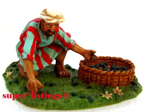 Dept. 56 Holy Land Olive Harvest Set of 3 Retired 2003 Bethlehem 59912 New - Picture 2 of 12