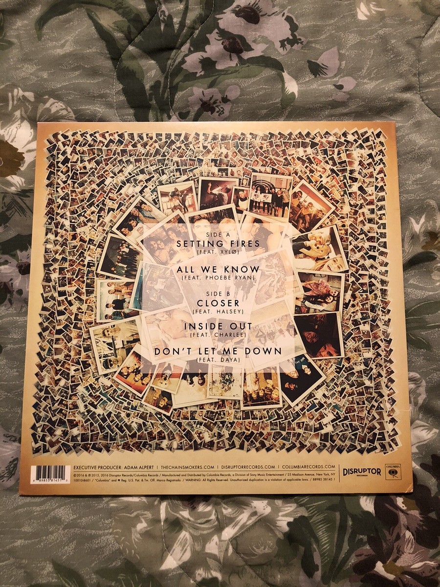 THE CHAINSMOKERS COLLAGE EU盤 ホワイト盤 EP THE CHAINSMOKERS COLLAGE EU盤 ホワイト盤 EP The Chainsmokers