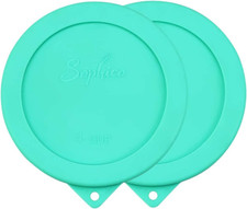4 Cup round Silicone Storage Cover Lids Replacement for Anchor Hocking and Pyrex