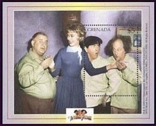 Grenada 2001 - The Three Stooges Miniature Sheet A - MNH