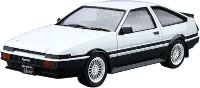 AOSHIMA 1/24 No.5 TOYOTA AE86 SPRINTER TRUENO GT-APEX 1985 kit From Japan NEW