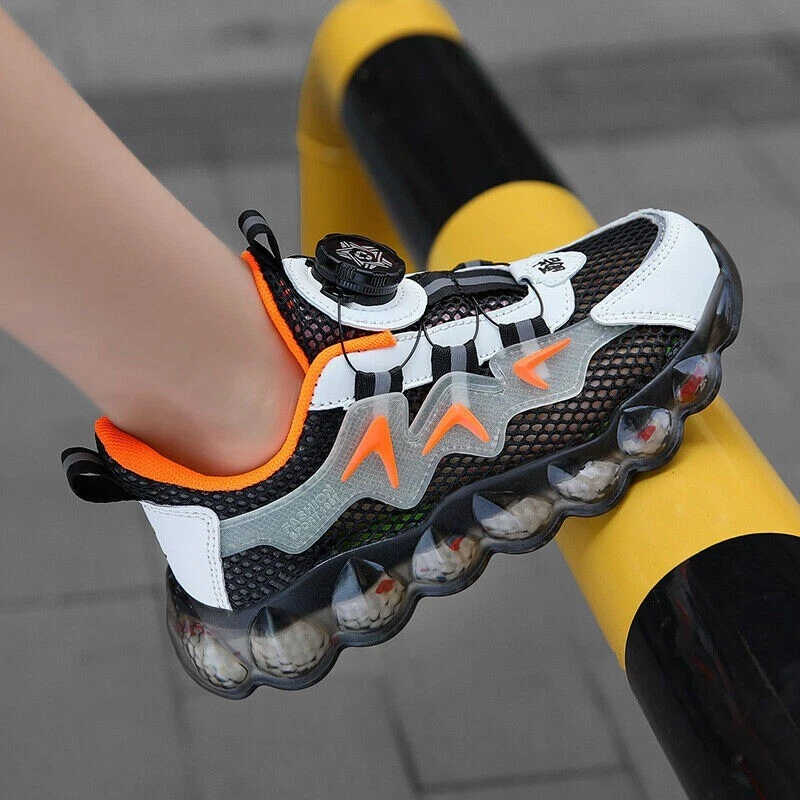 Tenis para niños niños niñas Zapatos para correr Ligeros Transpirables Niños Tenis talla Foto 3 de 4