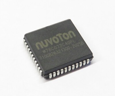2 Stück W78C032C40PL 80C32-compatible 8-bit microcontroller 40MHz, Nuvoton