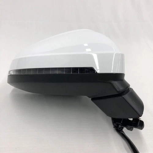 A4 B9 Car Passenger Side Door Mirror Pair for AUDI  Right Side 8 Lines White
