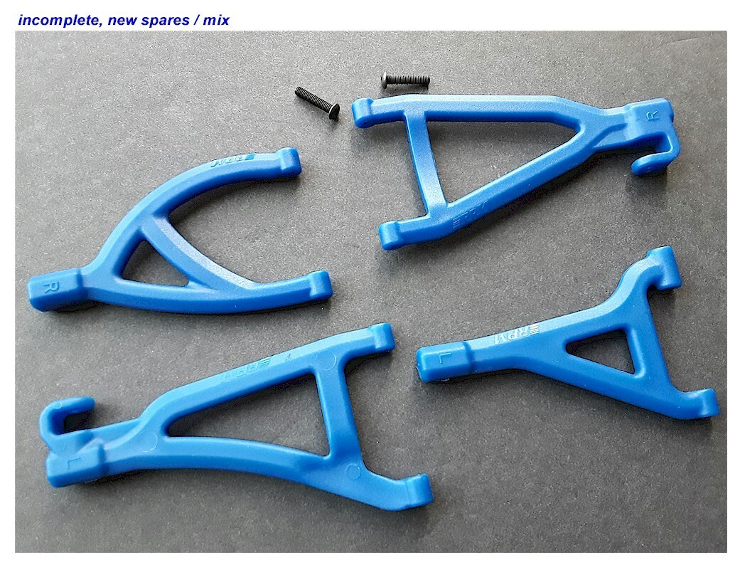 RPM Braccio Sospensione Anteriore Nero Per E-Revo 1:16 RPM-80692 Vxl 1/16 - Foto 6