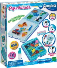 Aquabeads Creative Play Starter Pack Ages 4 with 650 Beads - NEW