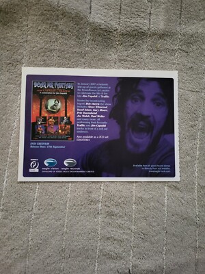 TPGM30 ADVERT 5X8 DEAR MR FANTASY : FT THE MUSIC OF JIM CAPALDI & TRAFFIC