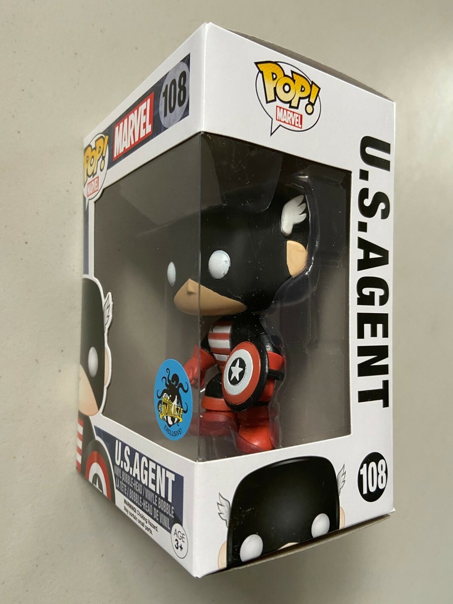 Funko Pop Marvel U.S. AGENT Captain America #108 Hot Topic