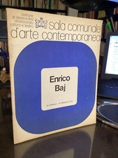 ENRICO BAJ - BROCHURE INVITO SALA COMUNALE D'ARTE CONTEMPORANEA 1978