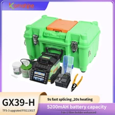 0.02dB Loss Core Alignment Fusion Splicer GX39 With 4000 Splices Electrodes Life