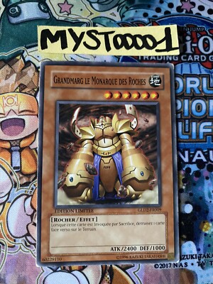 Yu-Gi-Oh Karte Grandmarg Der Monarch der Reichen GLD2-FR009 Französisch Gebraucht 
