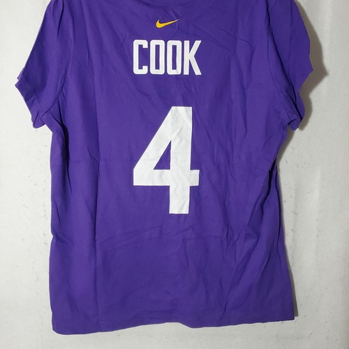 Dalvin Cook Shirt Jersey Women’s Large Nike minnesota vikings T-shirt - Picture 7 of 8