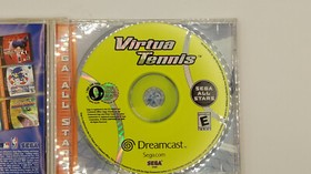 Virtua Tennis - Sega Dreamcast CIB Manual and Disk are Excellent!