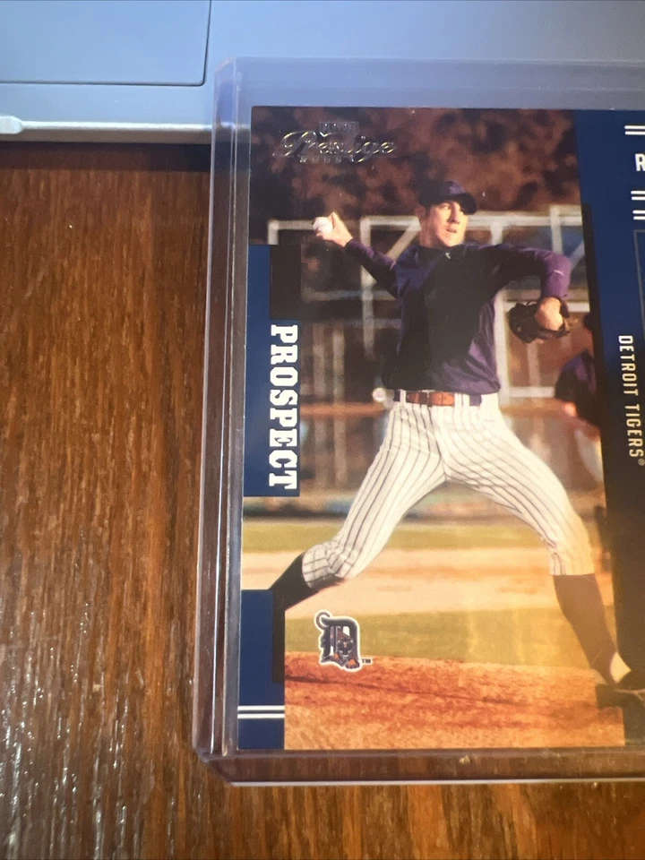 Tarjeta de novato Justin Verlander 2005 Playoff Prestige RC #151 Tigers Astros Foto 3 de 4