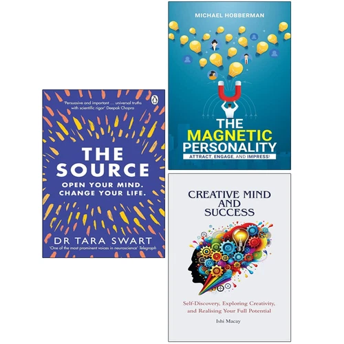 Source Dr Tara Swart, Creative Mind Success, Magnetic Personality 3 Books Set