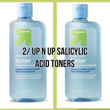 2/ UP  UP DEEP CLEAN TONER, SALICYLIC ACID ACNE TREATMENT, 8 FL oz  2 Bottles