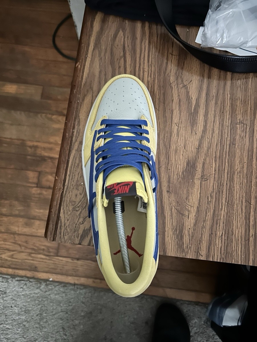 Size 13 - Travis Scott x Air Jordan 1 Retro OG SP Low Canary Size 13 - Travis Scott x Air Jordan 1 Retro OG SP Low Canary