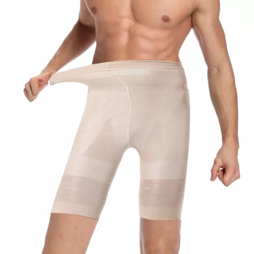 Männer Schlank Schlank Bauchweg Hosen Mieder Unterhose Korsett Unterwäsche Pants - Picture 14 of 16
