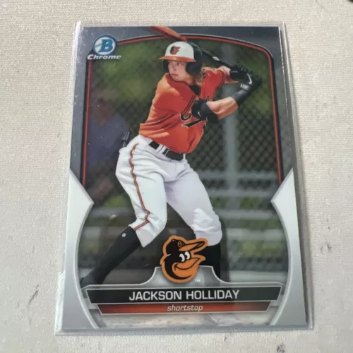 Jackson Holliday 2023 Bowman Chrome ROOKIE CARD Prospects #BCP-20 Orioles RC 🔥