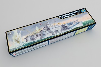 Maquette Bateau 1/350 Trumpeter Ref 05627 German Navy Aircraft Carrier