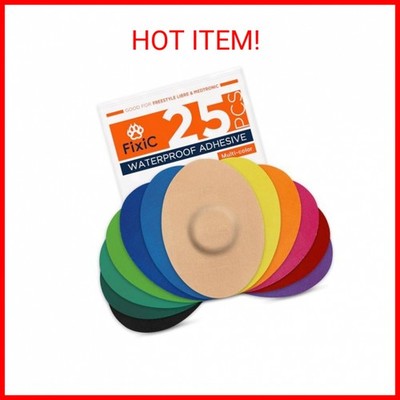 Fixic Freestyle Adhesive Patches 25PCS   Good for Enlite   Guardian   Waterproof