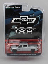 1:64 GreenLight *100 YEARS REDLINE EDITION* Silver 2018 Silverado *NIP*