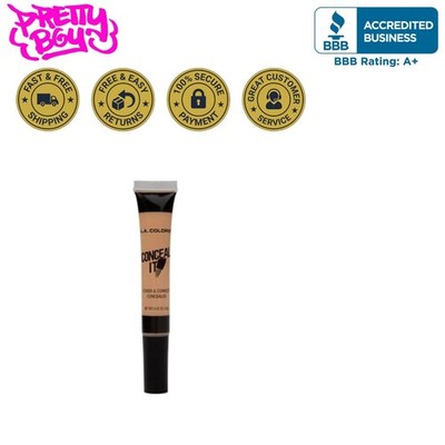Light Medium Concealer - Oil-Free Cream for Long-Lasting, Flawless Finish