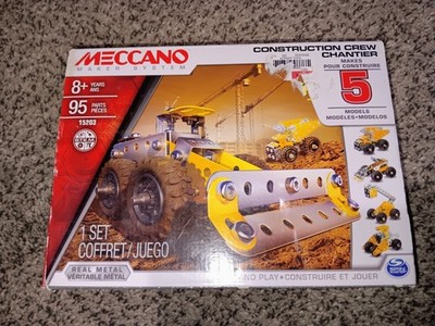Meccano Maker System - Construction Crew  5 Models 95 Parts 15203 STEM NEW