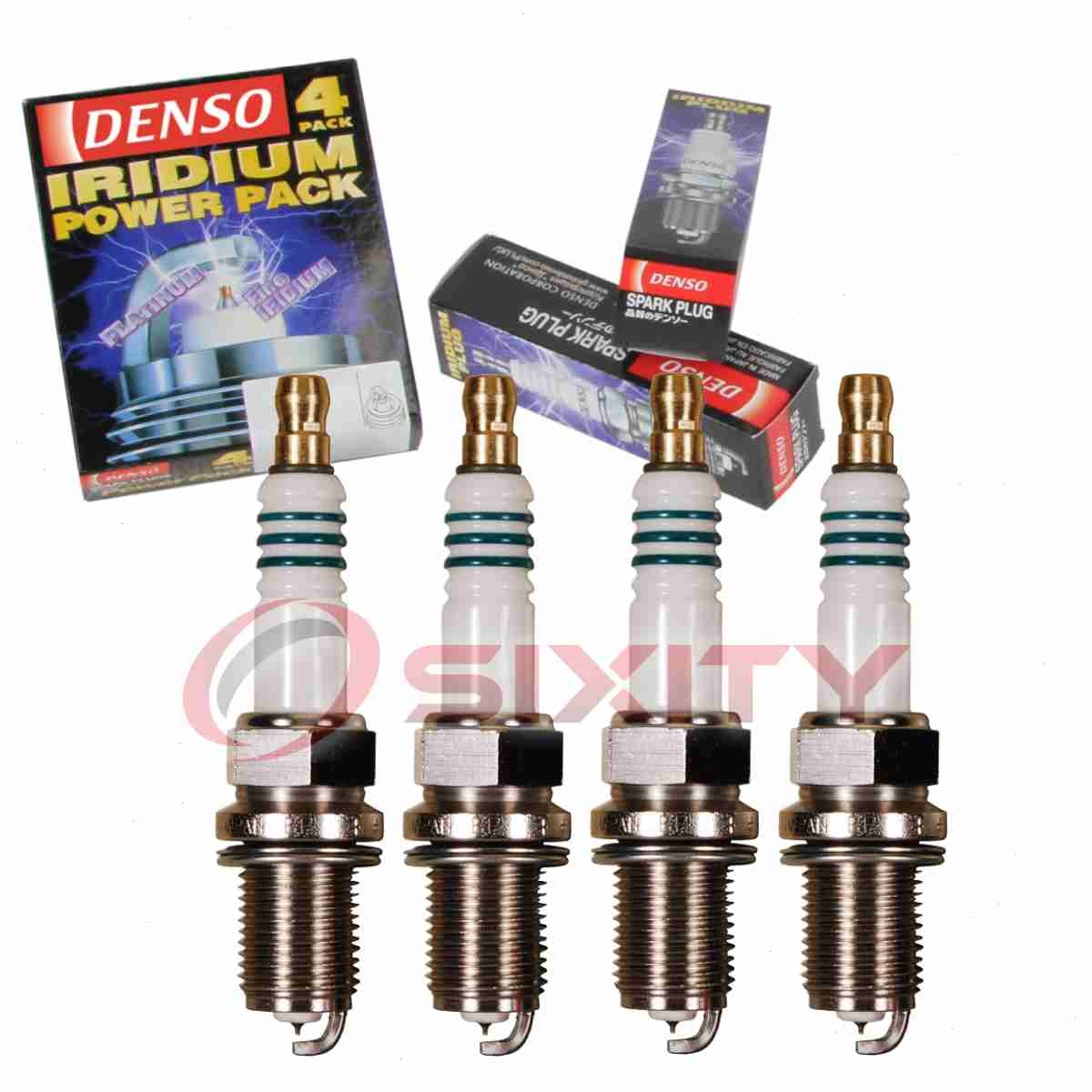 4 pc Denso Iridium Power Spark Plugs for 1985-1998 Saab 900 2.0L L4 Ignition yb