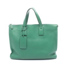 Borsa da lavoro FENDI Selleria valigetta pelle verde 7VA375
