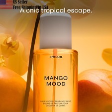 PHLUR Mango Mood Body Mist - Hair  Body Spray 8 Fl Oz US SELLER Freeship