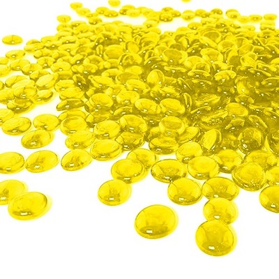 Flat Glass Marbles Decorative Glass Pebbles Vase Fillers Aquarium Wedding Decor
