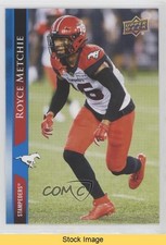 2021 Upper Deck CFL Blue Royce Metchie #92 READ 0a7