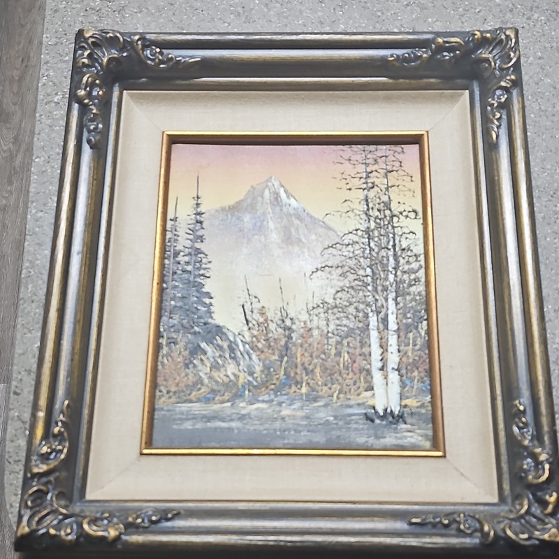 Original Landscape Oil Painting Signed , by Carter