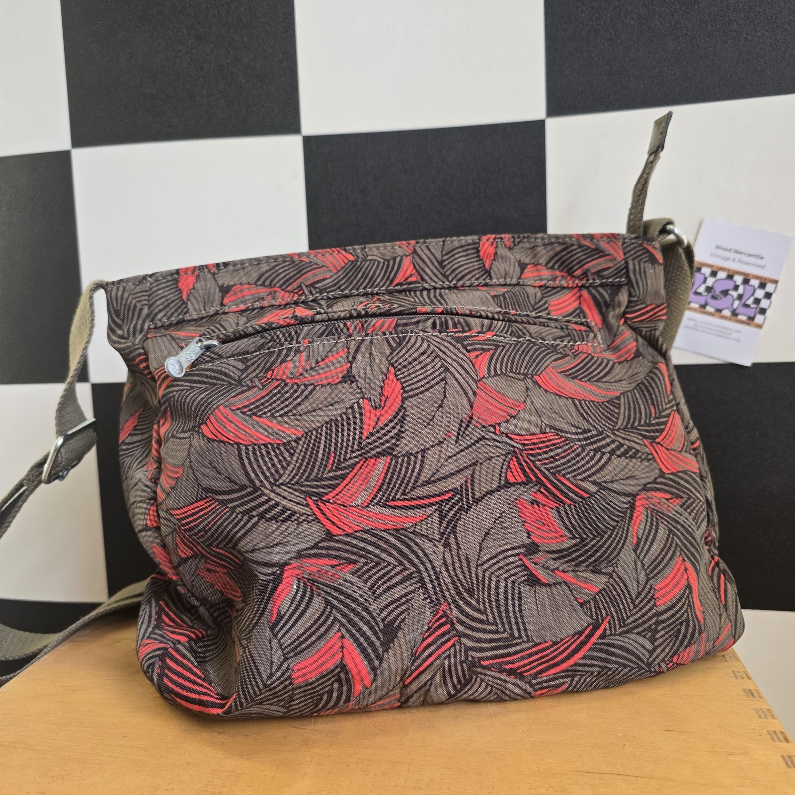 Kipling Bag with Monkey Charm Complete Set and Pu… - image 5