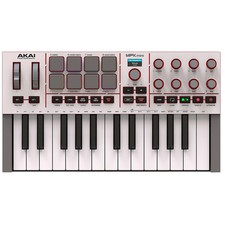 Akai Professional MPK Mini MK4 25key MIDI Keyboard Controller White