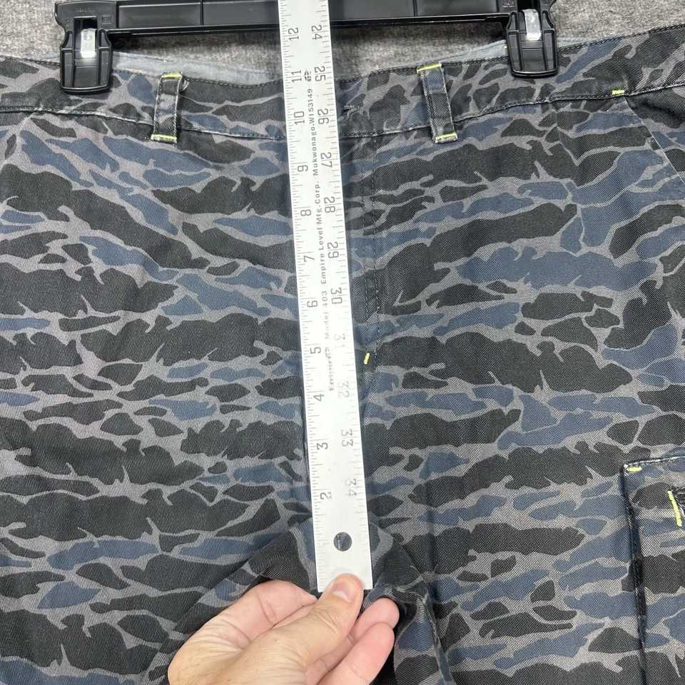 Pantalones Cortos Nike De Colección Para Hombre 36 Azul Negro Tigre Rayas Camuflaje Carga Y2K 532916 Foto 4 de 4