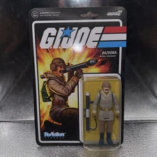 G.I. JOE WAVE 2 BAZOOKA ARCTIC 3.75 inch REACTION FIGURE SUPER7