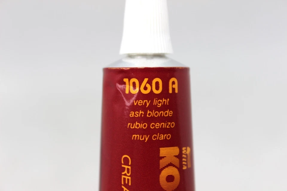 Color de cabello crema vintage Koleston 2000 1060 un rubio ceniza muy claro nuevo de stock Foto 4 de 4