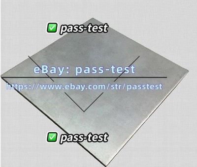 Titanium plate Ti Titan Gr.5 Gr5 Grade 5 Plate Sheet 3 x 300 x 300 mm #passtest