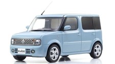 Kyosho Nissan Cube 1/18 Resin Mini Car Samurai Series Unopened Blue