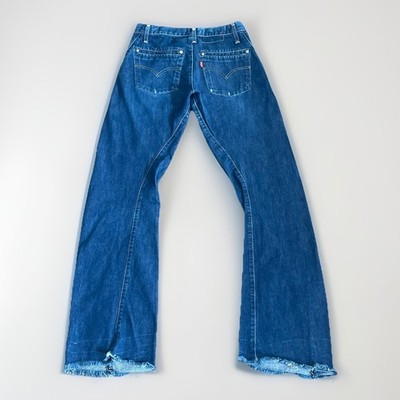 Levi s Engineered Twist Twister Vintage Y2K Jeans Blau Denim Gr. 27x32